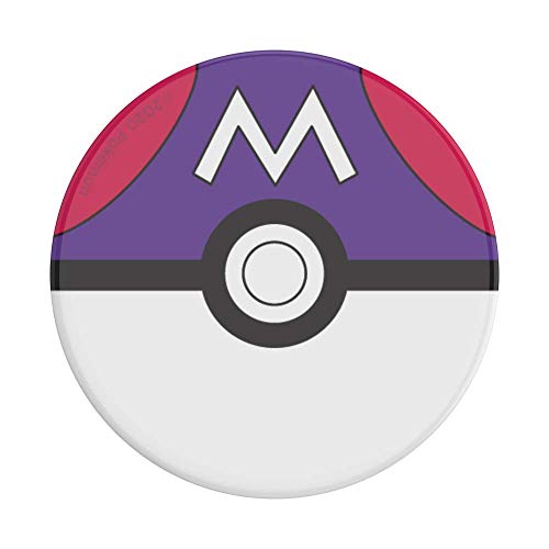 Image of PopSockets Adhesive Phone Grip, Holder, Phone Stand, Pokemon - Master Ball