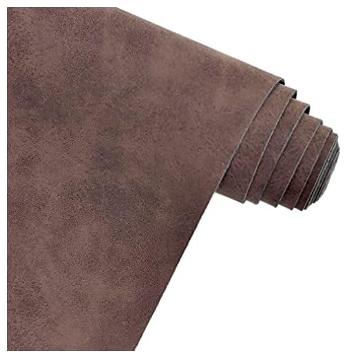 XHT Wildleder-Kunstleder-Stoff, 30 x 135 cm, wasserdicht, synthetisches PU-Leder, für Möbel, Stuhl, DIY-Zubehör