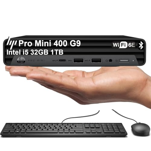 HP Pro Mini 400 G9 �r�W�l�X�f�X�N�g�b�vPC�AIntel i5-13500T�A32GB RAM�A1TB SSD | ������ProDesk 4�A14�R�A�A> Ultra 7 265U�AUHD Graphics 770�AMFF�A�C�[�T�l�b�g�A