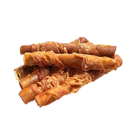 Bontoy Kaurollen mit Hühnchenfleisch I 10 x 16 cm I Hundesnack für zwischendurch I Belohnung I Leckerli