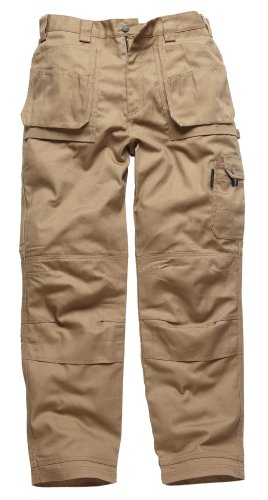 Image of Dickies Eisenhower Multi Pocket Work Trousers Khaki (36 Reg)