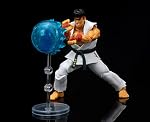 Jada Toys Street Fighter II Action Figure 1:12 Scale, 6" Tall, Interchangeable Heads, Hands & Accessories