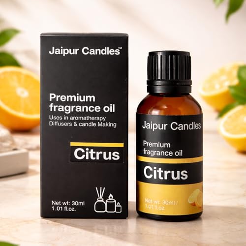Image of Fragrance Oil | 30 ml | Aroma Oil for Home Fragrance | Best for Aromatherapy | Use in Diffusers, Candles, Air Fresheners (30ML, Citrus)