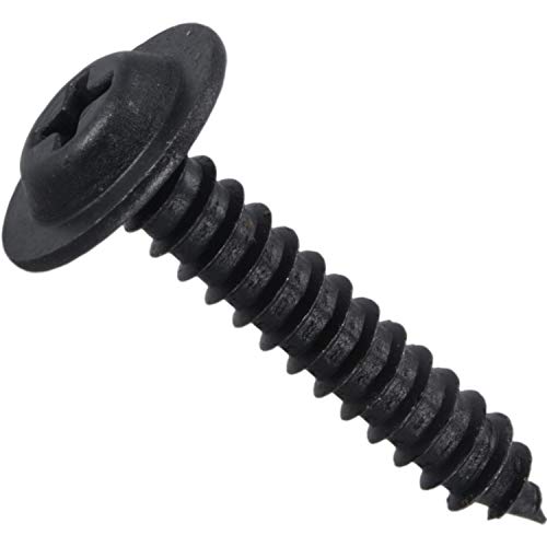 Cierre 518400 sheet-metal-screws negro evita tornillos flojos en chapas metálicas