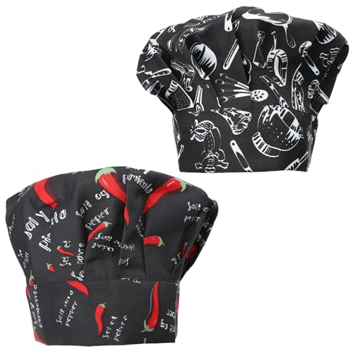 Cappelli da cuoco resistenti all'olio: un'ampia gamma di applicazioni, adatti per chef, cuochi o fornai e scuole di ristorazione, cappelli da cuoco per adulti