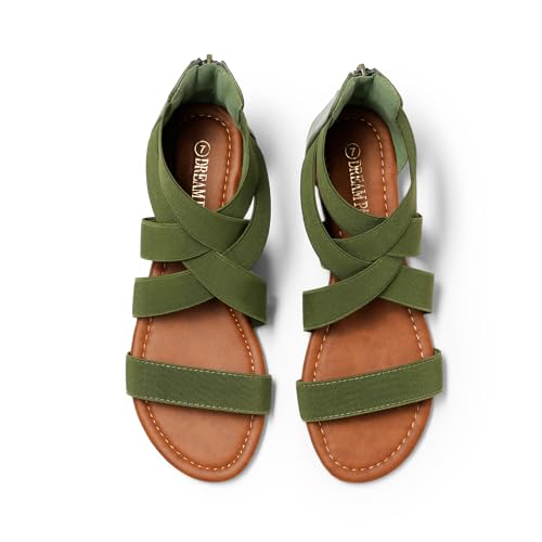 DREAM PAIRS Women's Strappy Flats Sandals - image 8