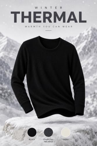 Image of Van Heusen Men's Anti-Bacterial Full Sleeve Soft Comfort Thermal Top