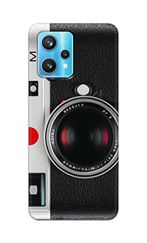 Image of Printed Hard Back Cover Case for Realme Narzo 50 Pro 5G Back Cover (Vintage Camera) -702