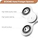 SCIONE Fidget Spinner Sensory Hand Fidget Spielzeug,Angst Stress Relief Party Geschenke für Kinder und Erwachsene Goodie Bag Stuffers(Weiß)