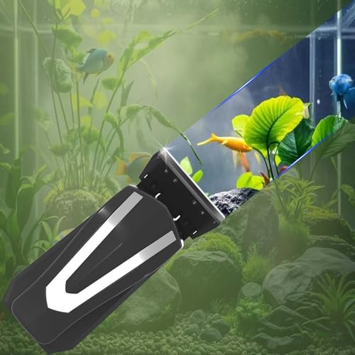 Image of Carefree Fish Aquarium Starship Troopers Magnetic Cleaner Stainless Steel Blades 4Pcs for Size S