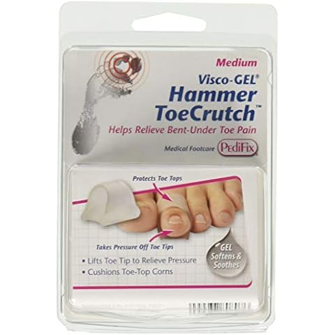Complete Medical Visco-Gel Hammer Toecrutch Pk/2, Medium Cover