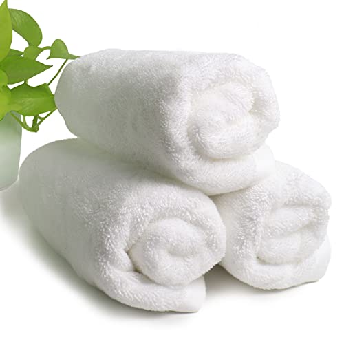 HEELIUM Bamboo Hand Towel | Ultra Absorbent & Anti-Bacterial | 3X...