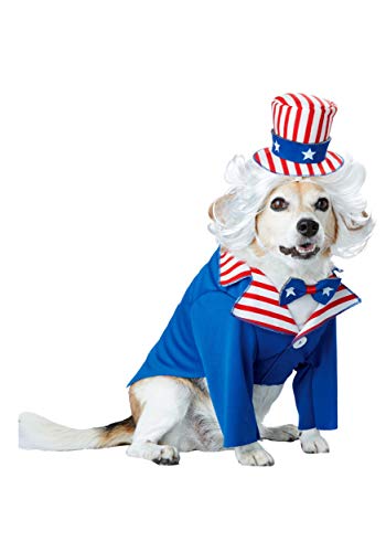 Calico, Uncle Sam Pet Costume Medium