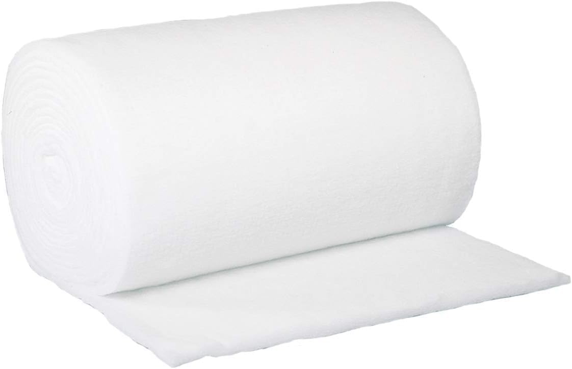 celloexpress Fire Retardant Polyester Wadding/Batting for Quilting, Upholstery, Sewing, and Padding (2oz Fire Retardant, 1/4m - 50cm x 67cm)