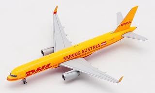 JC Wings SERVUS Austria for DHL for Boeing B757-200PCF OE-LNZ 1/400 DIECAST Aircraft Pre-Built Model