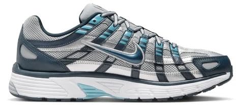 Nike P-6000 Men's Shoes (CD6404-402, Armory Navy/Flat Silver/White/Metallic Silver) Size 82