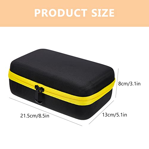 FOMIYES Multi-Track Recorder Case EVA Hard Protective Case,Digital Recorder Storage Bag,Compatible with Tascam Portacaptur X8 - Image 4