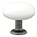 Emtek 86071 Madison 1-1/4 Inch Diameter Mushroom Cabinet Knob from the Crystal A, Satin Steel
