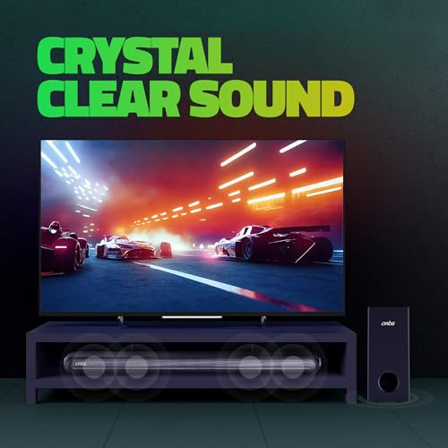 Image of Artis SoundHub 310 2.1 CH 200 Watts Wireless Bluetooth Soundbar with Wired Subwoofer & Multiple Input Modes: Bluetooth /HDMI (ARC) / AUX in /Optical