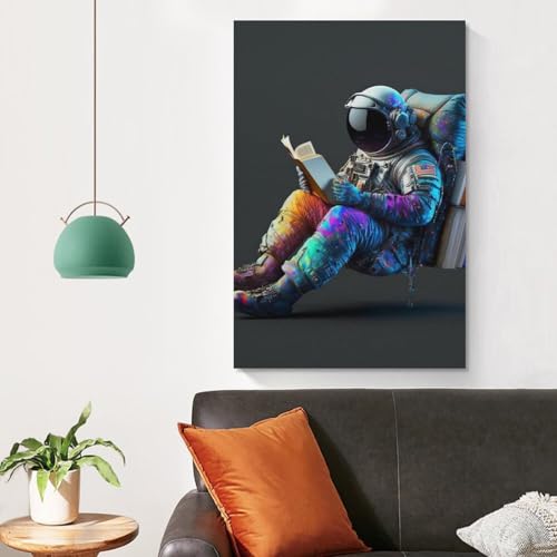 Impression d art astronaute cadeau original pour homme et femme - 4
