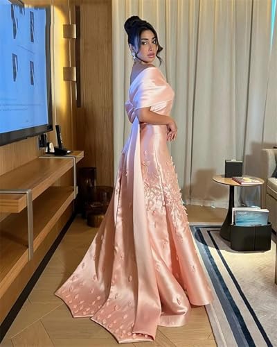 White Off The Shoulder Satin Wedding Dresses for Bride Floor Length with Short Sleeves Bridal Gown2