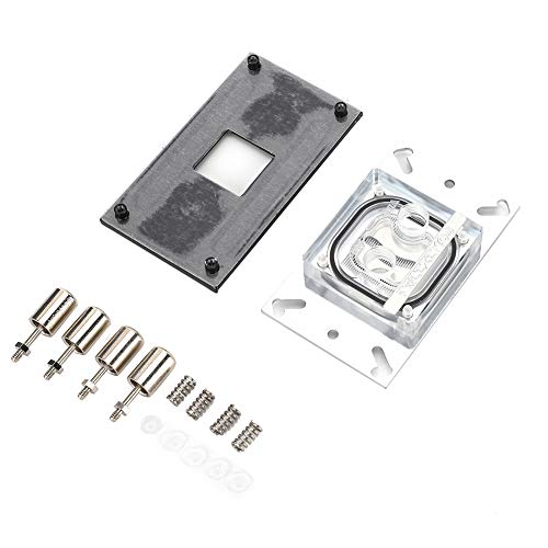 Dissipation rapide de la chaleur CPU avec ce bloc eau cuivre et acrylique