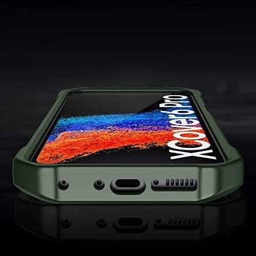 Image of BELTRON Galaxy XCover6 Pro Heavy Duty Case, Industrial Strength Armor Case with Reinforced Technology for Samsung Galaxy XCover 6 Pro 2022 SM-G736 (AT&T FirstNet Verizon) - Green