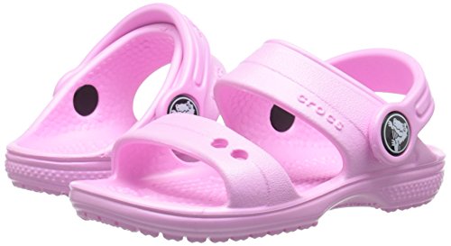 Sandália, Crocs, Classic Sandal Kids, Carnation, 28, Criança Unissex