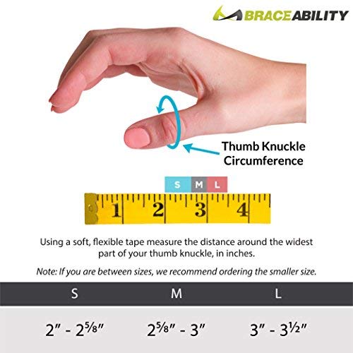 Braceability Hard Plastic Thumb Splint | Arthritis Treatment Brace To Immobilize & Stabilize Cmc, Basal And Mcp Joints For Trigger Thumb, Tendonitis Pain, Sprains (Small Right) #TOP1