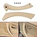 XtremeAmazing Beige Front Right Inner Interior Door Panel Handle and Door Pull Outer Trim Cover for BMW E90 3-Series 318 320 325 330 335 Sedan E90/E91 (2006-2011)