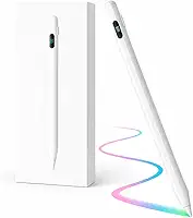 Caneta Pencil Para Ipad Com Reijeição de Palma for iPad 10/9/8/7/6th Gen, Air 11"-13"/M2/5/4/3rd, Pro 11"/12.9"/13"/M4, Mini 6/5th