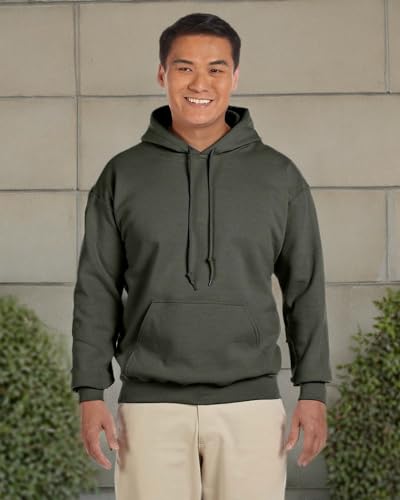 Image of Gildan Men's Heavy Blend 8 Oz. 50 /50 Hood