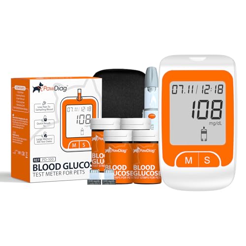 PAWDIAG Pet Glucose Monitor Kit