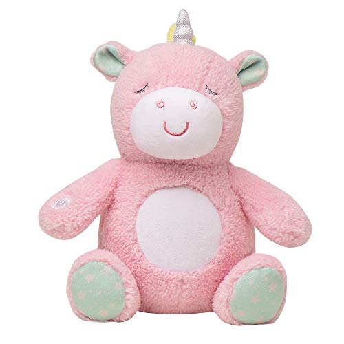 Image of Soft Dreams Unicorn Music and Glow Soother, Pink/Mint…
