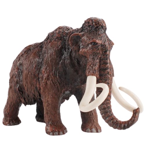 I'm so happy 恐竜 フィギュア 模型 大きい リアル 特大 PVC製 6歳以上対象 (マンモス)のサムネイル