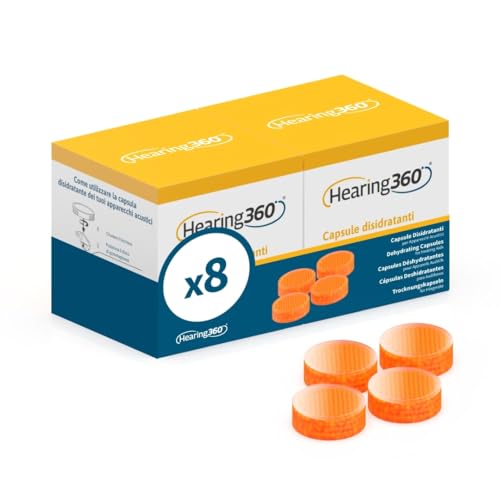 Capsule deumidificanti per Apparecchi Amplificatori Acustici (8 Capsule)