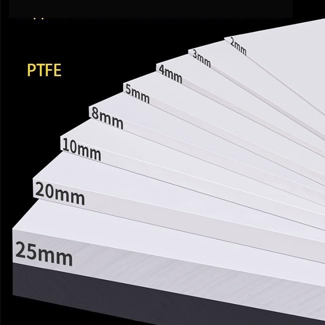 Láminas de PTFE blanco 300x300x4mm tablero resistente al calor 4