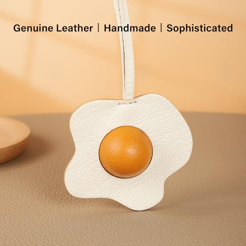 Image of Leather Keychain,Purse Charms,Bag Charms for Handbags,Interesting Stylish Simulated Food Leather Bag Charm