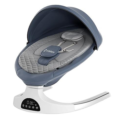 Image of Fijinhom Baby Swing for Infant 0-12Months Newborn Bluetooth 5 Motions Electronic Baby Bouncer