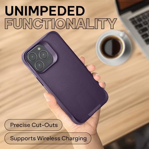 Coque iPhone 14 Pro Max violette : protection MagSafe anti-chute - 6