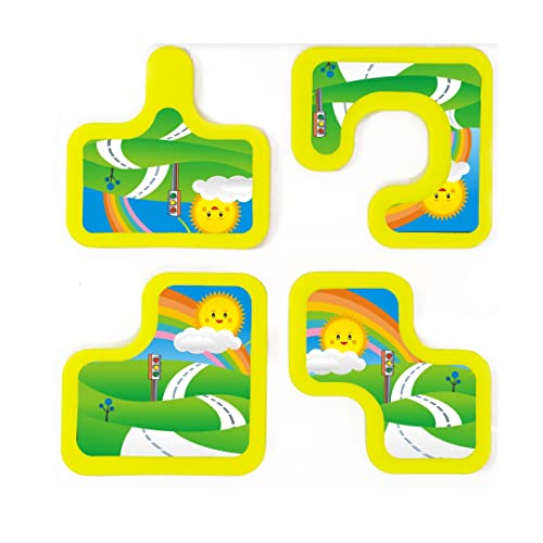 Image of toymate Hide N Seek Transport Puzzle Game for Kids (5+ Years) | 48 Brain Teasing Challenges | Logic & Problem Solving Educational Toy | Vehicle & Travel Themed Single Player Game