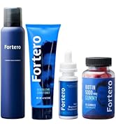 Fortero Carbonic Acid Shampoo, Promotes Healthy, Fuller &amp; Thick Hair Growth for Men, Anti-thinnin...