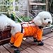 Anti - Dirt Dog Foot Covers with Full - Body Pants, Secure & Waterproof Dog Shoes for Outdoor Use on Teddy, Bichon(M)