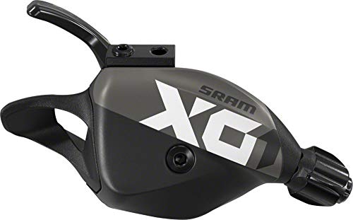 Commande Sram X01 Eagle Trigger 12V noire avec collier discret pour transmission VTT