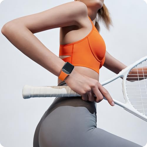 Image of Fullmosa Lychee Magnetic Silicone Strap for Apple Watch 42 /41 /40 /38mm | Fashion Sport iWatch Band for SE3 /2 /1 Series 11 10 9 8 7 6 5 4 3 2 1