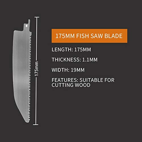 Xucus Reciprocating Saw Blade Saber Saw Metal Woodworking Bone Frozen Meat Plastic Thick