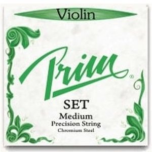 Prim Steel Violin String Set - 4/4 Size - Medium Gauge