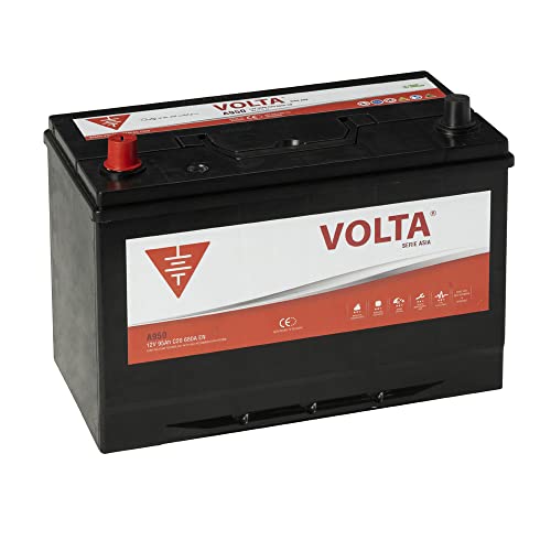 Bateria de Coche Marca Asiática 95Ah 680A - Borne +Izq - Medidas Largo 306 x Ancho 176 x Alto 225 mm con 2 años de Garantía - Fabricación Europea.