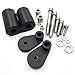 HTTMT MT219-006-BK No Cut Frame Slider Crash Protector Compatible with 2006 2007 CBR 1000RR 1000 RR Black