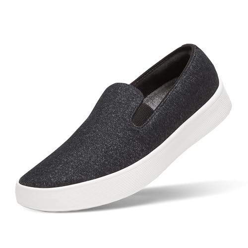 Best Shoes for Couriers: Comfort and Durability Reviewed 11 Allbirds Women’s Wool Cruiser Slip-On, Comfortable Everyday Sneaker, Easy On/Off Walking Shoes - Natural Black (Blizzard Sole) - 8 Medium